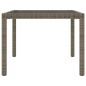 vidaXL 7-tlg. Garten-Essgruppe mit Kissen Poly Rattan Grau vidaXL 7-tlg. Garten-Essgruppe mit Kissen Poly Rattan Grau