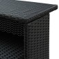 vidaXL 3-tlg. Gartenbar-Set mit Kissen Poly Rattan Schwarz vidaXL 3-tlg. Gartenbar-Set mit Kissen Poly Rattan Schwarz