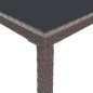 vidaXL 7-tlg. Gartenbar-Set mit Kissen Poly Rattan Braun vidaXL 7-tlg. Gartenbar-Set mit Kissen Poly Rattan Braun