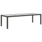 vidaXL 9-tlg. Garten-Essgruppe mit Auflagen Poly Rattan Braun vidaXL 9-tlg. Garten-Essgruppe mit Auflagen Poly Rattan Braun