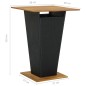 vidaXL 3-tlg. Gartenbar-Set mit Kissen Poly Rattan Schwarz vidaXL 3-tlg. Gartenbar-Set mit Kissen Poly Rattan Schwarz