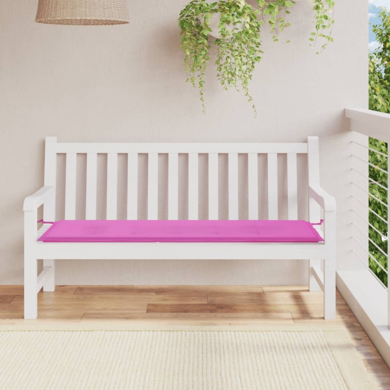 vidaXL Gartenbank-Auflage Rosa 150x50x3 cm Oxford-Gewebe vidaXL Gartenbank-Auflage Rosa 150x50x3 cm Oxford-Gewebe