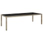 vidaXL 9-tlg. Garten-Essgruppe mit Kissen Poly Rattan Beige vidaXL 9-tlg. Garten-Essgruppe mit Kissen Poly Rattan Beige