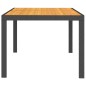 vidaXL 5-tlg. Garten-Essgruppe mit Auflagen Poly Rattan Schwarz vidaXL 5-tlg. Garten-Essgruppe mit Auflagen Poly Rattan Schwarz