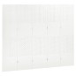 vidaXL 5-tlg. Raumteiler 2 Stk. Weiß 200x180 cm Stahl vidaXL 5-tlg. Raumteiler 2 Stk. Weiß 200x180 cm Stahl