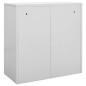 vidaXL Schließfachschränke 5 Stk. Hellgrau 90x45x92,5 cm Stahl vidaXL Schließfachschränke 5 Stk. Hellgrau 90x45x92,5 cm Stahl