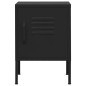 vidaXL Nachttische 2 Stk. Schwarz 35x35x51 cm Stahl vidaXL Nachttische 2 Stk. Schwarz 35x35x51 cm Stahl