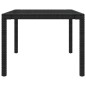 vidaXL 9-tlg. Garten-Essgruppe mit Kissen Poly Rattan Schwarz vidaXL 9-tlg. Garten-Essgruppe mit Kissen Poly Rattan Schwarz