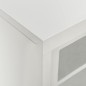 vidaXL Schrank mit Schiebetüren & Pflanzkasten Hellgrau Stahl vidaXL Schrank mit Schiebetüren & Pflanzkasten Hellgrau Stahl
