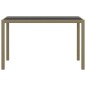 vidaXL 3-tlg. Garten-Essgruppe mit Kissen Poly Rattan Beige vidaXL 3-tlg. Garten-Essgruppe mit Kissen Poly Rattan Beige