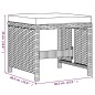 vidaXL 9-tlg. Garten-Essgruppe mit Kissen Poly Rattan Schwarz vidaXL 9-tlg. Garten-Essgruppe mit Kissen Poly Rattan Schwarz