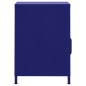 vidaXL Nachttische 2 Stk. Marineblau 35x35x51 cm Stahl vidaXL Nachttische 2 Stk. Marineblau 35x35x51 cm Stahl