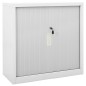 vidaXL Schrank mit Schiebetür & Pflanzkasten Grau 90x40x113 cm Stahl vidaXL Schrank mit Schiebetür & Pflanzkasten Grau 90x40x113 cm Stahl