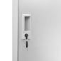 vidaXL Schließfachschränke 2 Stk. Hellgrau 90x45x92,5 cm Stahl vidaXL Schließfachschränke 2 Stk. Hellgrau 90x45x92,5 cm Stahl