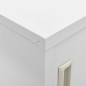 vidaXL Schließfachschränke 2 Stk. Hellgrau 90x45x92,5 cm Stahl vidaXL Schließfachschränke 2 Stk. Hellgrau 90x45x92,5 cm Stahl