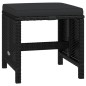 vidaXL 19-tlg. Garten-Essgruppe mit Kissen Poly Rattan Schwarz vidaXL 19-tlg. Garten-Essgruppe mit Kissen Poly Rattan Schwarz
