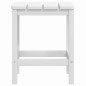 vidaXL Adirondack-Gartenstühle mit Tisch HDPE Weiß vidaXL Adirondack-Gartenstühle mit Tisch HDPE Weiß