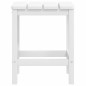 vidaXL Adirondack-Gartenstühle mit Hocker & Tisch HDPE Weiß vidaXL Adirondack-Gartenstühle mit Hocker & Tisch HDPE Weiß