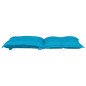 Gartenstuhlauflagen für Niedriglehner 2 Stk. Blau 100x50x7 cm Gartenstuhlauflagen für Niedriglehner 2 Stk. Blau 100x50x7 cm