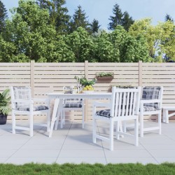 Gartenstuhlauflagen für Niedriglehner 4 Stk. 100x50x7cm Stoff