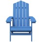 vidaXL Adirondack-Gartenstühle mit Tisch HDPE Aquamarin vidaXL Adirondack-Gartenstühle mit Tisch HDPE Aquamarin