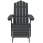vidaXL Adirondack-Gartenstühle 2 Stk. mit Hockern HDPE Weiß vidaXL Adirondack-Gartenstühle 2 Stk. mit Hockern HDPE Weiß