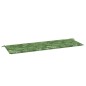 Gartenbank-Auflage Blattmuster 150x50x3 cm Oxford-Gewebe Gartenbank-Auflage Blattmuster 150x50x3 cm Oxford-Gewebe