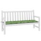 Gartenbank-Auflage Blattmuster 150x50x3 cm Oxford-Gewebe Gartenbank-Auflage Blattmuster 150x50x3 cm Oxford-Gewebe