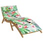 Sonnenliegen-Auflage Mehrfarbig 180x60x3 cm Oxford-Gewebe Sonnenliegen-Auflage Mehrfarbig 180x60x3 cm Oxford-Gewebe