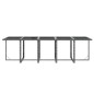 vidaXL 11-tlg. Garten-Essgruppe mit Kissen Poly Rattan Grau vidaXL 11-tlg. Garten-Essgruppe mit Kissen Poly Rattan Grau