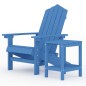 vidaXL Adirondack-Gartenstuhl mit Tisch HDPE Aquamarin vidaXL Adirondack-Gartenstuhl mit Tisch HDPE Aquamarin