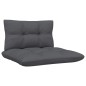 vidaXL 2-Sitzer-Gartensofa mit Anthrazit Kissen Massivholz Kiefer vidaXL 2-Sitzer-Gartensofa mit Anthrazit Kissen Massivholz Kiefer