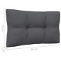 vidaXL 2-Sitzer-Gartensofa mit Anthrazit Kissen Massivholz Kiefer vidaXL 2-Sitzer-Gartensofa mit Anthrazit Kissen Massivholz Kiefer