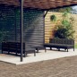 vidaXL 7-tlg. Garten-Lounge-Set mit Anthrazit Kissen Kiefernholz vidaXL 7-tlg. Garten-Lounge-Set mit Anthrazit Kissen Kiefernholz