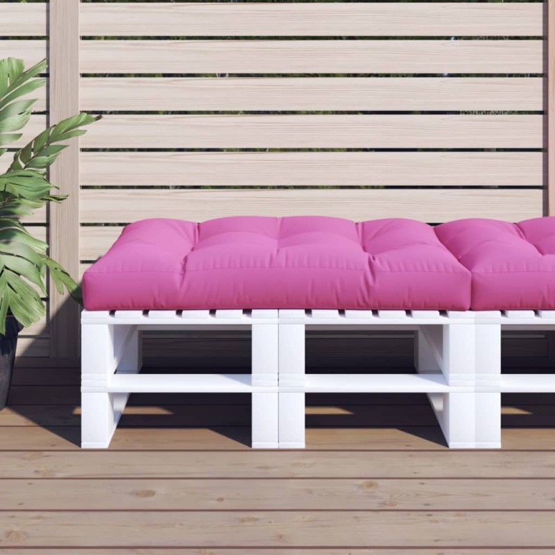 Palettenkissen Rosa 120x80x12 cm Stoff Palettenkissen Rosa 120x80x12 cm Stoff