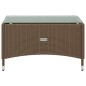 vidaXL 16-tlg. Garten-Lounge-Set mit Auflagen Poly Rattan Braun vidaXL 16-tlg. Garten-Lounge-Set mit Auflagen Poly Rattan Braun