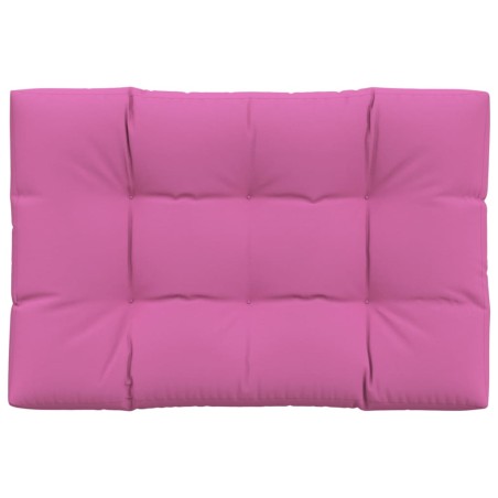 vidaXL Palettenkissen Rosa 120x80x12 cm Stoff