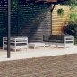vidaXL 6-tlg. Garten-Lounge-Set mit Anthrazit Kissen Kiefernholz vidaXL 6-tlg. Garten-Lounge-Set mit Anthrazit Kissen Kiefernholz