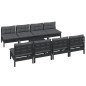 vidaXL 9-tlg. Garten-Lounge-Set mit Kissen Kiefer Massivholz vidaXL 9-tlg. Garten-Lounge-Set mit Kissen Kiefer Massivholz