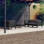 vidaXL 6-tlg. Garten-Lounge-Set mit Anthrazit Kissen Kiefernholz vidaXL 6-tlg. Garten-Lounge-Set mit Anthrazit Kissen Kiefernholz