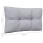 vidaXL 8-tlg. Garten-Lounge-Set mit Grauen Kissen Kiefernholz vidaXL 8-tlg. Garten-Lounge-Set mit Grauen Kissen Kiefernholz