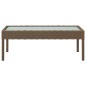 vidaXL 16-tlg. Garten-Lounge-Set mit Auflagen Poly Rattan Braun vidaXL 16-tlg. Garten-Lounge-Set mit Auflagen Poly Rattan Braun