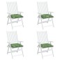 vidaXL Stuhlkissen 4 Stk. Blattmuster 50x50x7 cm Stoff vidaXL Stuhlkissen 4 Stk. Blattmuster 50x50x7 cm Stoff