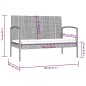 vidaXL 8-tlg. Garten-Lounge-Set mit Auflagen Poly Rattan Schwarz vidaXL 8-tlg. Garten-Lounge-Set mit Auflagen Poly Rattan Schwarz