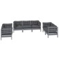 vidaXL 7-tlg. Garten-Lounge-Set mit Kissen Kiefer Massivholz vidaXL 7-tlg. Garten-Lounge-Set mit Kissen Kiefer Massivholz