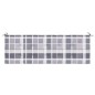 vidaXL Gartenbank-Auflage Grau Karomuster 150x50x3 cm Oxford-Gewebe vidaXL Gartenbank-Auflage Grau Karomuster 150x50x3 cm Oxford-Gewebe