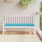 Gartenbank-Auflage Türkis 150x50x3 cm Oxford-Gewebe Gartenbank-Auflage Türkis 150x50x3 cm Oxford-Gewebe