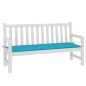 Gartenbank-Auflage Türkis 150x50x3 cm Oxford-Gewebe Gartenbank-Auflage Türkis 150x50x3 cm Oxford-Gewebe