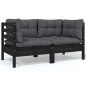 vidaXL 6-tlg. Garten-Lounge-Set mit Kissen Kiefer Massivholz vidaXL 6-tlg. Garten-Lounge-Set mit Kissen Kiefer Massivholz