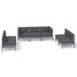 vidaXL 7-tlg. Garten-Lounge-Set mit Kissen Kiefer Massivholz vidaXL 7-tlg. Garten-Lounge-Set mit Kissen Kiefer Massivholz